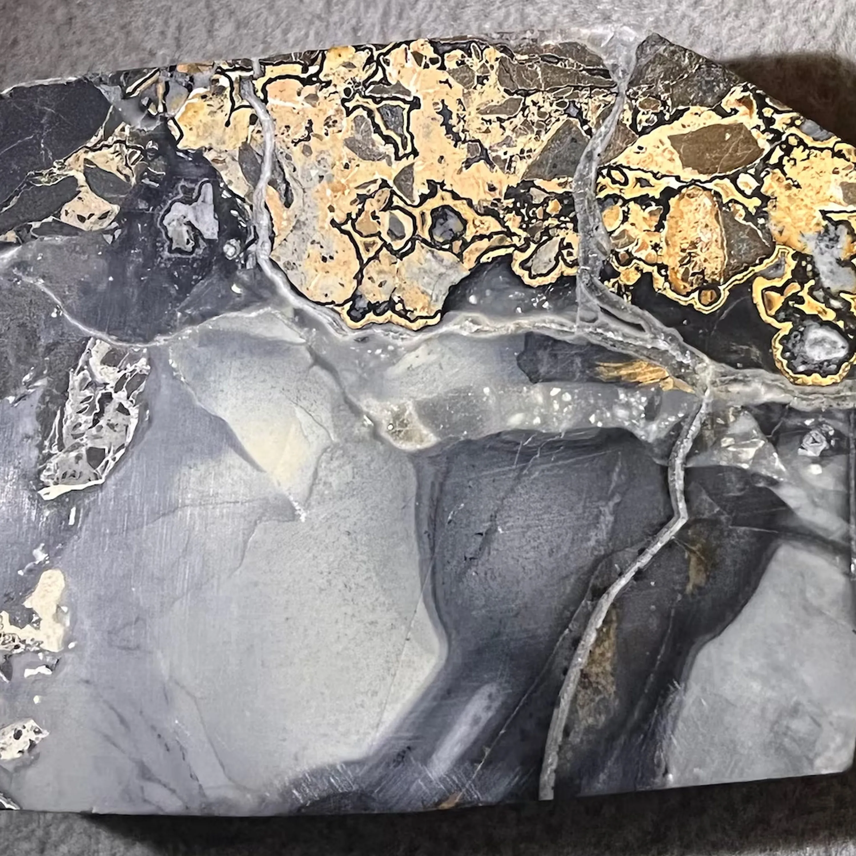 Fabulous Indonesian Maligano Jasper Statement Ring - Designer Gemstone sold by Henryka product image thumbnail 2