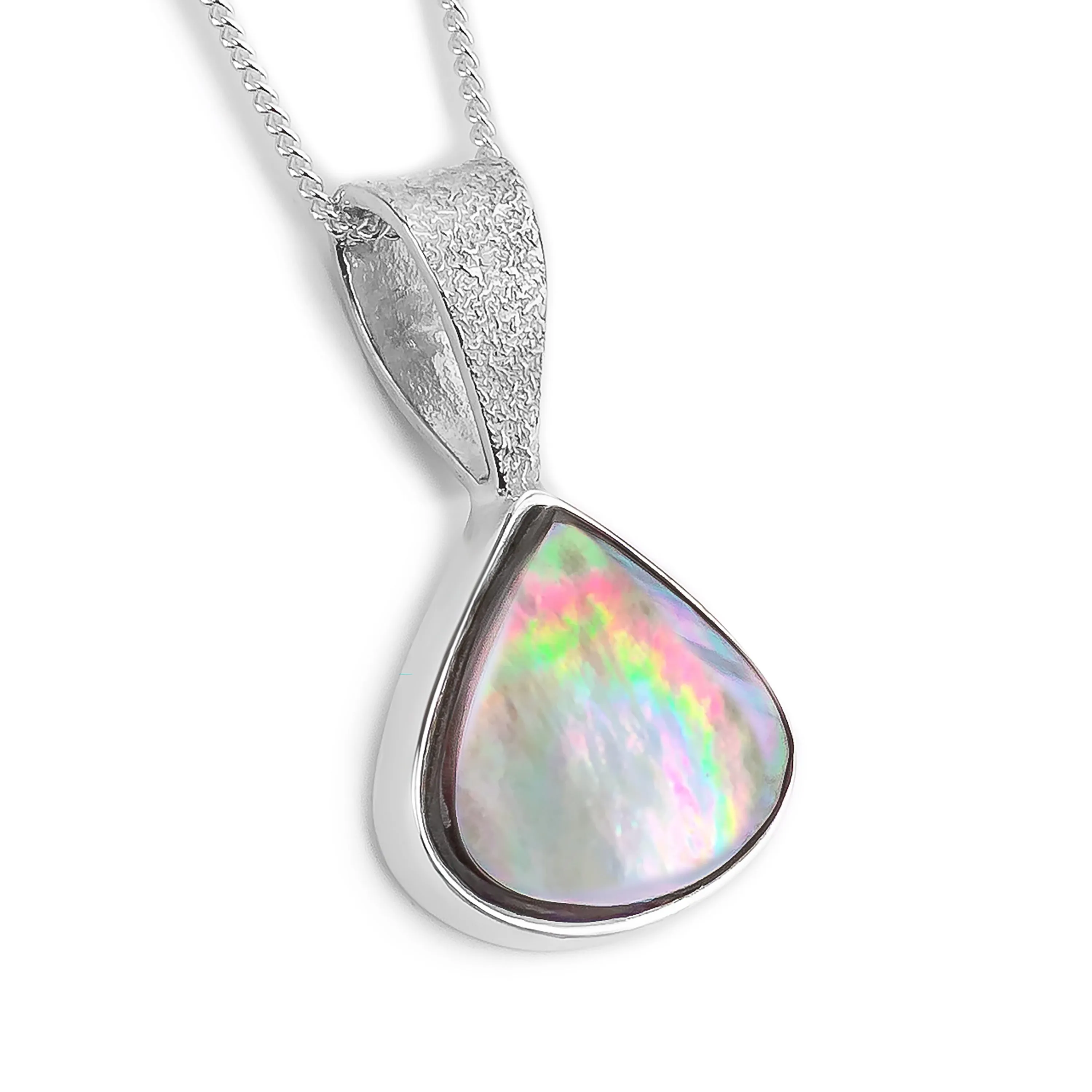 Perfect Tahitian Black Mother of Pearl Necklace - Natural Designer Gemstone sold by Henryka
