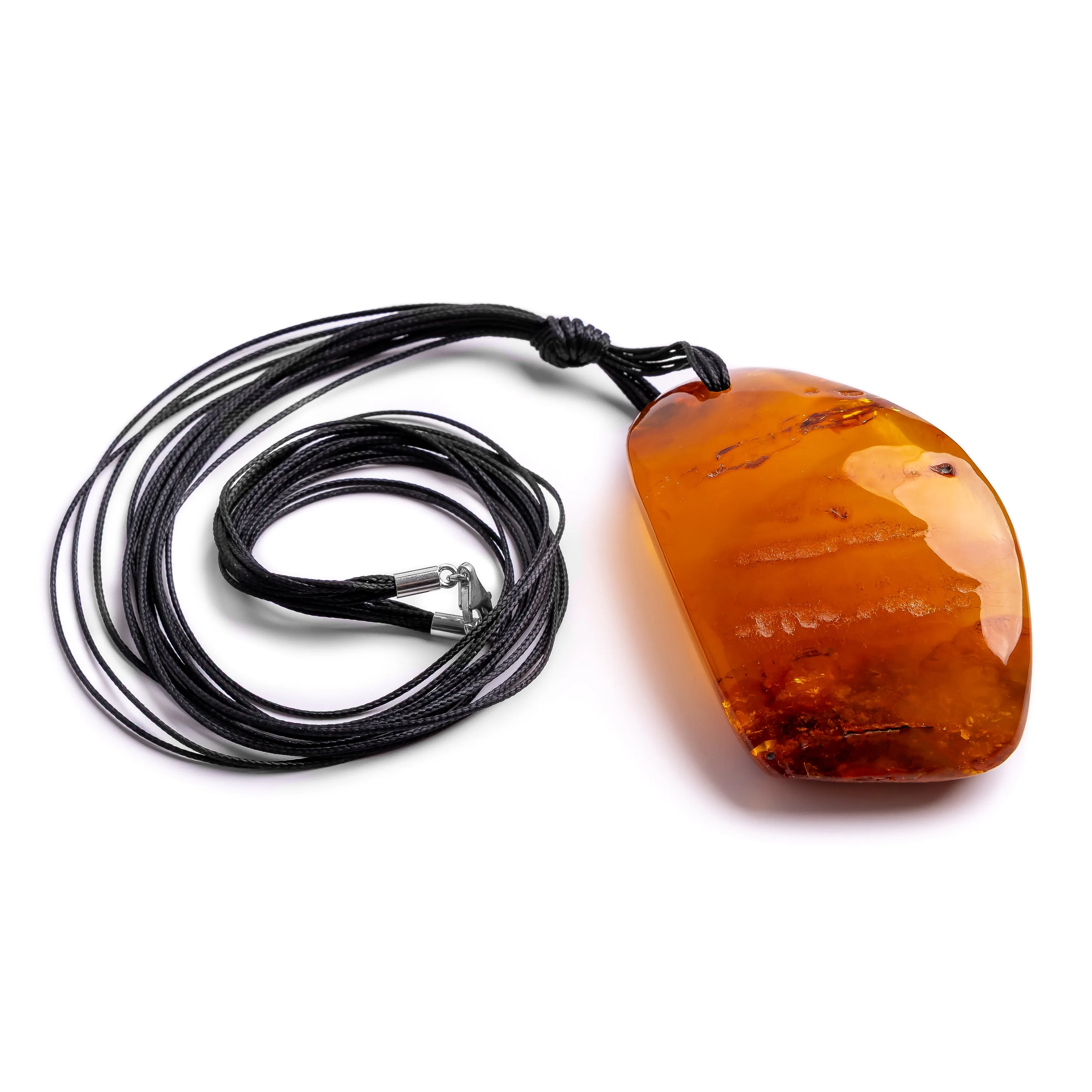 Baltic Gold: Huge Raw Honey Baltic Amber Necklace - 100% Natural Golden Fossil sold by Henryka product image thumbnail 2