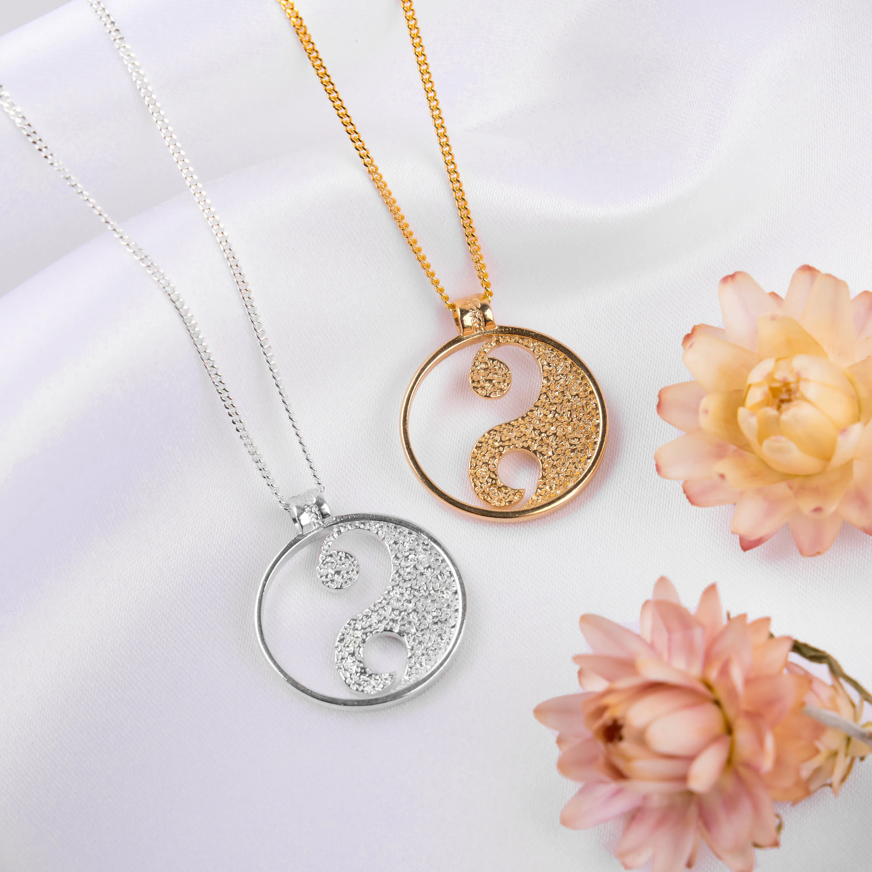 Yin Yang Necklace in Sterling Silver sold by Henryka product image thumbnail 2