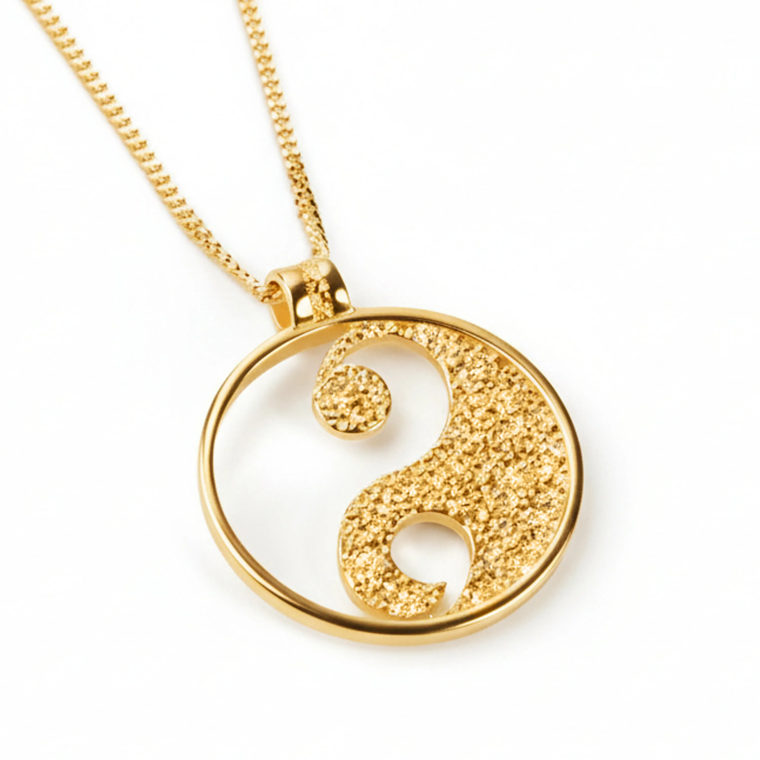 Yin Yang Necklace in Sterling Silver sold by Henryka product image thumbnail 3