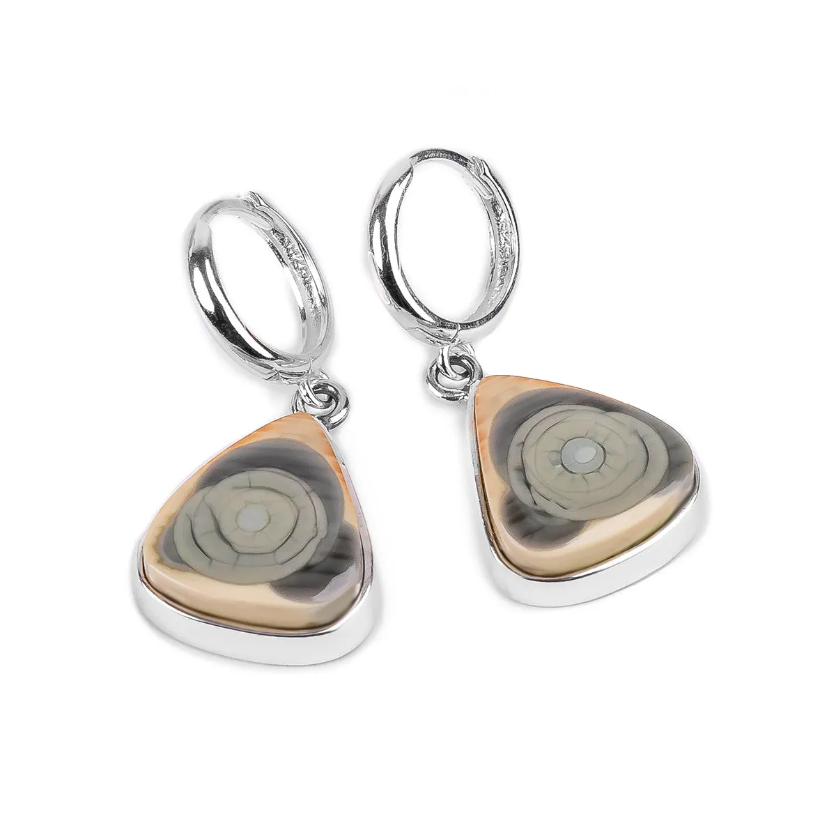 Handmade Stunning Royal Imperial Jasper Earrings - Natural Designer Gemstones sold by Henryka