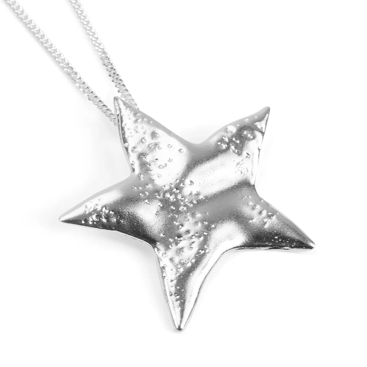 Statement Dazzling Star Necklace in Silver with 24ct Gold sold by Henryka product image thumbnail 2