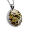Olive Green Tibetan Turquoise Necklace - Natural Designer Gemstone sold by Henryka