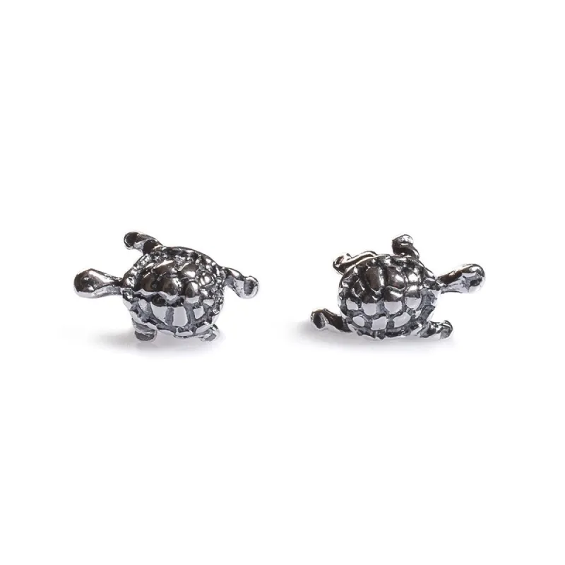 Tortoise / Turtle Stud Earrings in Silver sold by Henryka