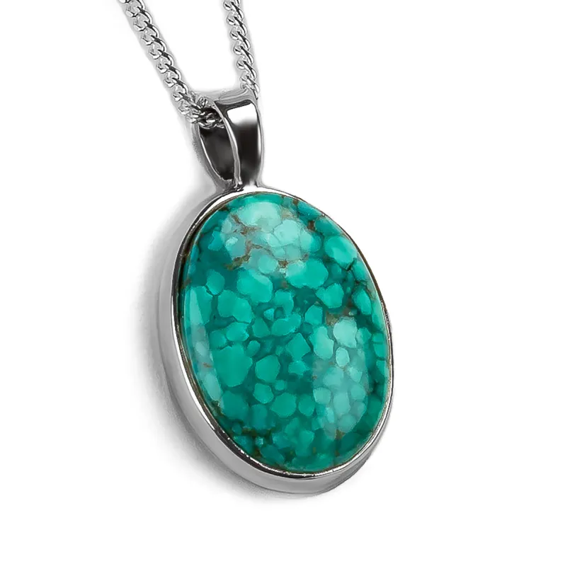Fantastic Bamboo Mountain Turquoise Necklace - Natural Designer Gemstone sold by Henryka