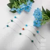 Bead Bracelet in Silver and Natural Turquoise sold by Henryka