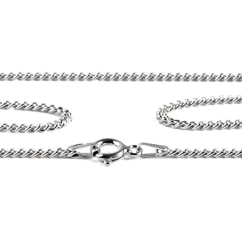 Thick Curb Chain in 925 Sterling Silver - 1.5mm thickness sold by Henryka