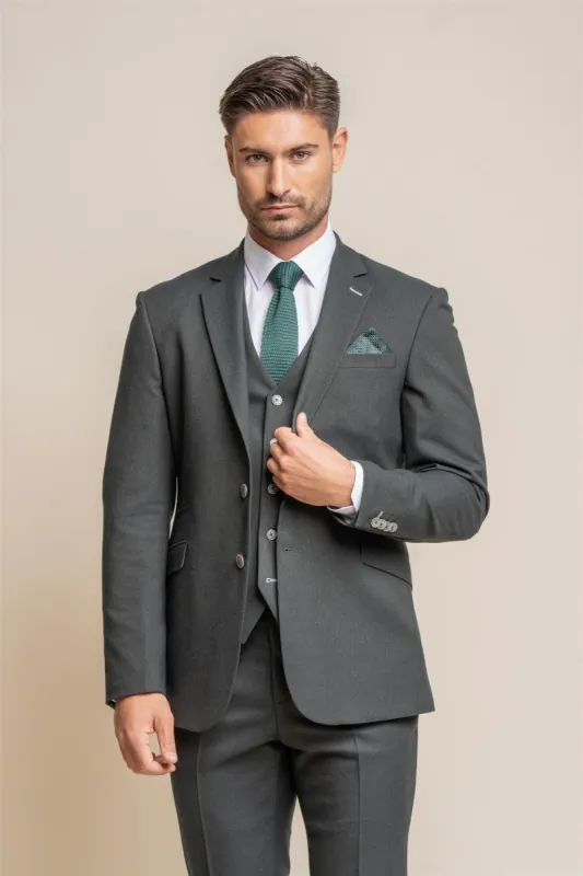 Furious Olive Blazer sold by House of Cavani