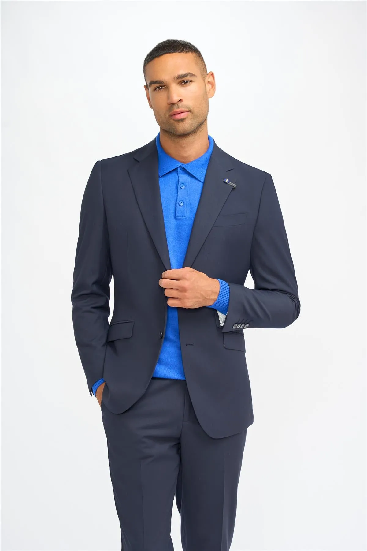 Malibu Navy Regular Blazer sold by House of Cavani