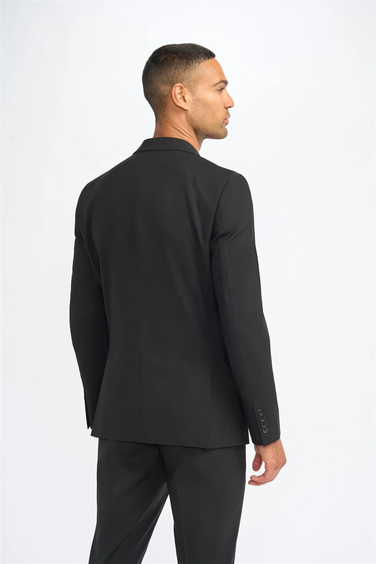Malibu Black Regular Blazer sold by House of Cavani product image thumbnail 3