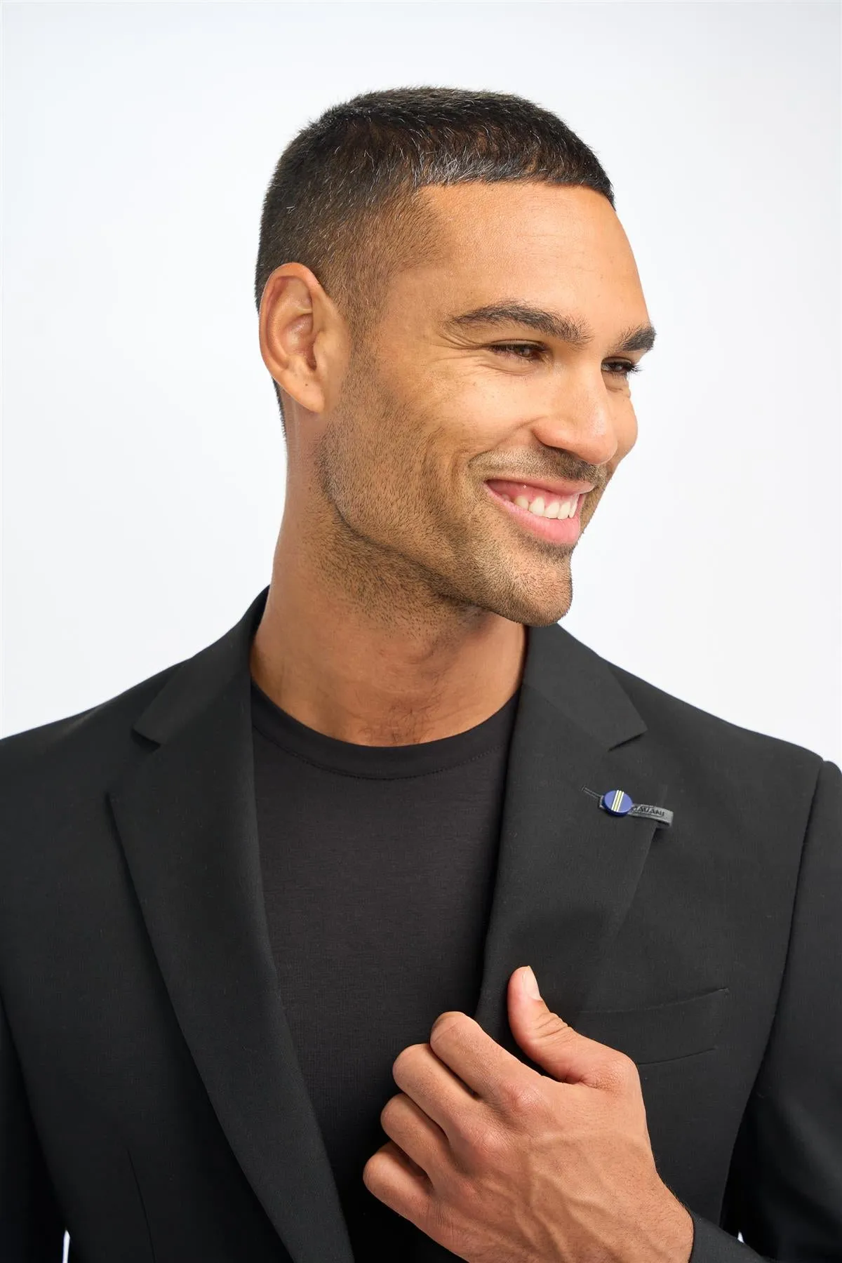 Malibu Black Regular Blazer sold by House of Cavani product image thumbnail 4