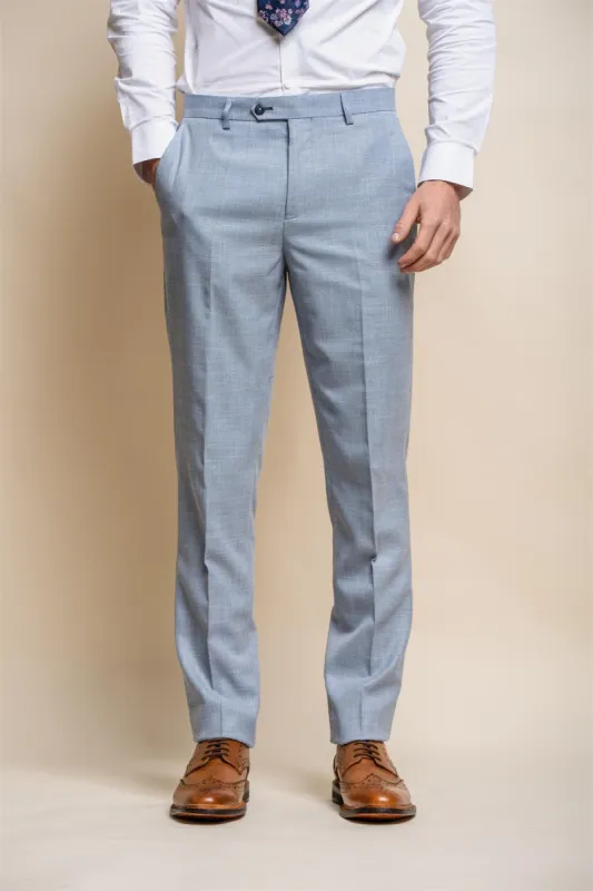 Miami Sky Trousers sold by House of Cavani