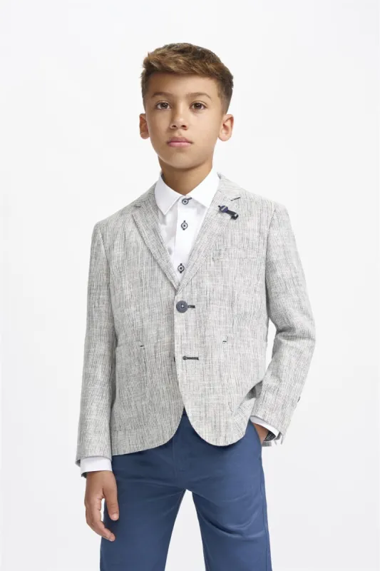 Jamie Grey Boys Blazer sold by House of Cavani