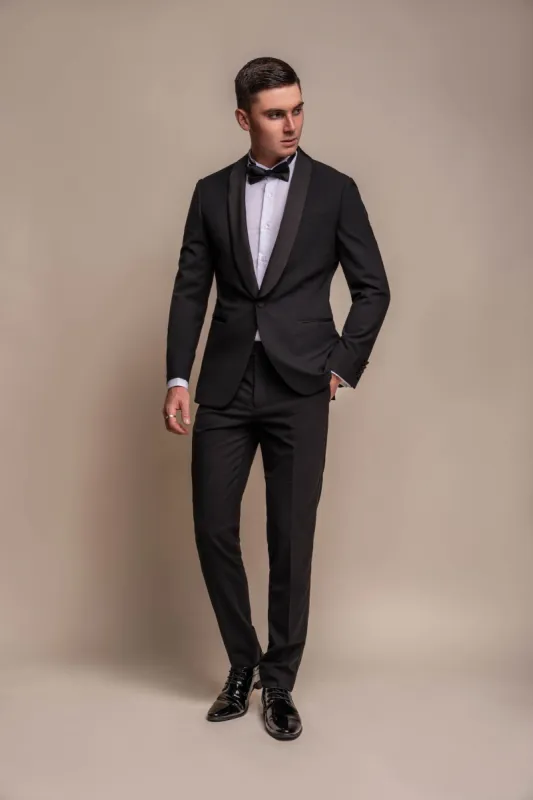 Aspen Black Two Piece Suit sold by House of Cavani