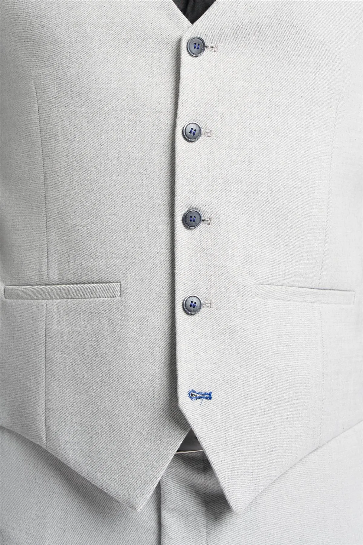 Furious Ivory Waistcoat sold by House of Cavani product image thumbnail 4