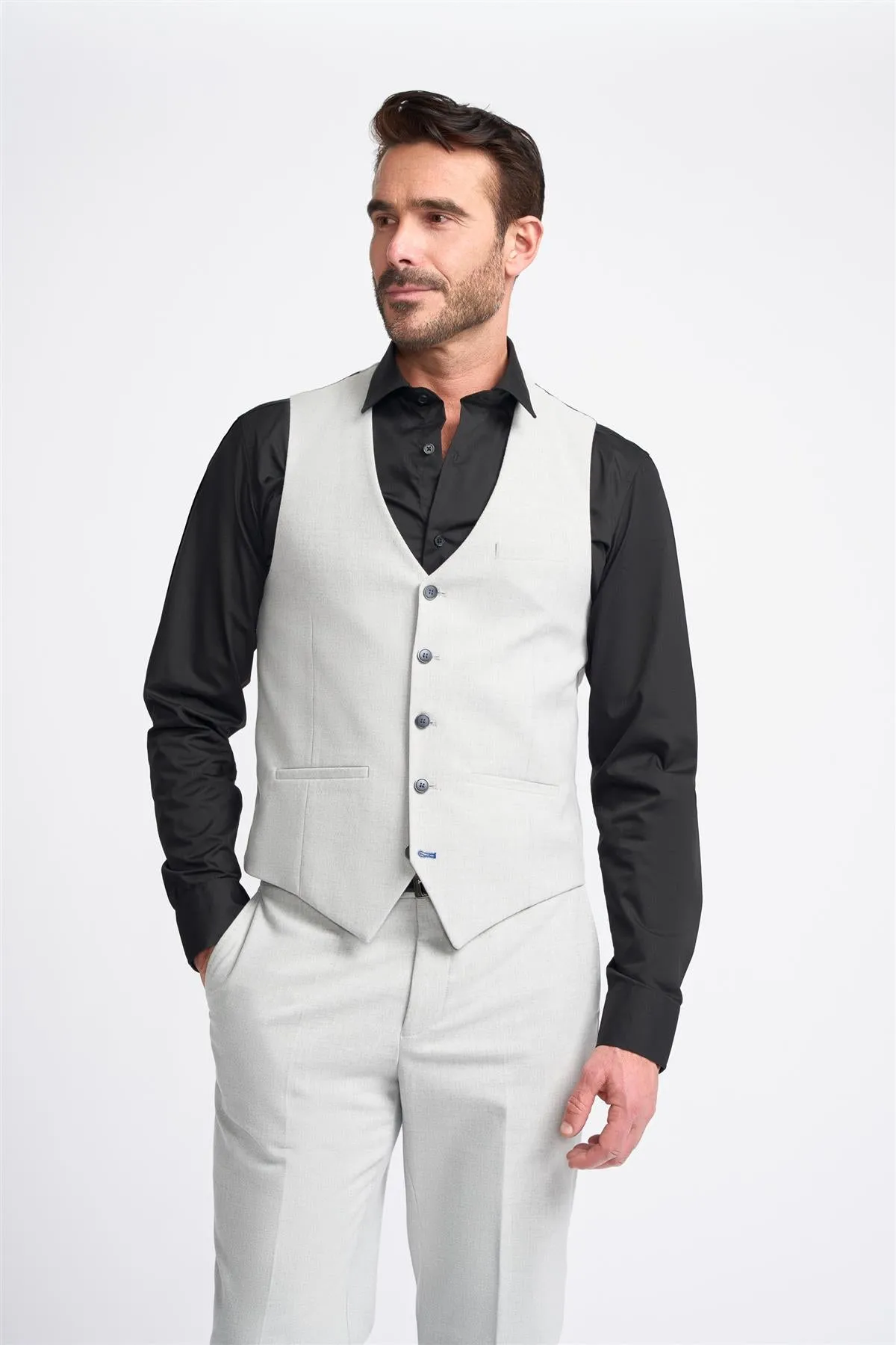 Furious Ivory Waistcoat sold by House of Cavani