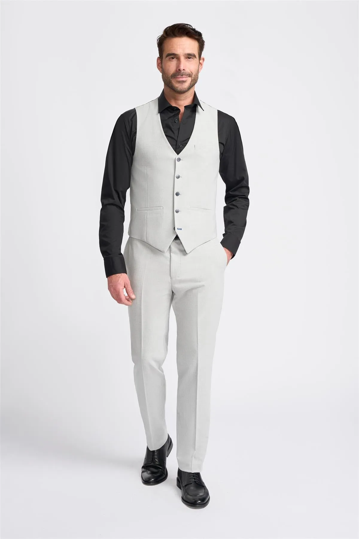 Furious Ivory Waistcoat sold by House of Cavani product image thumbnail 2