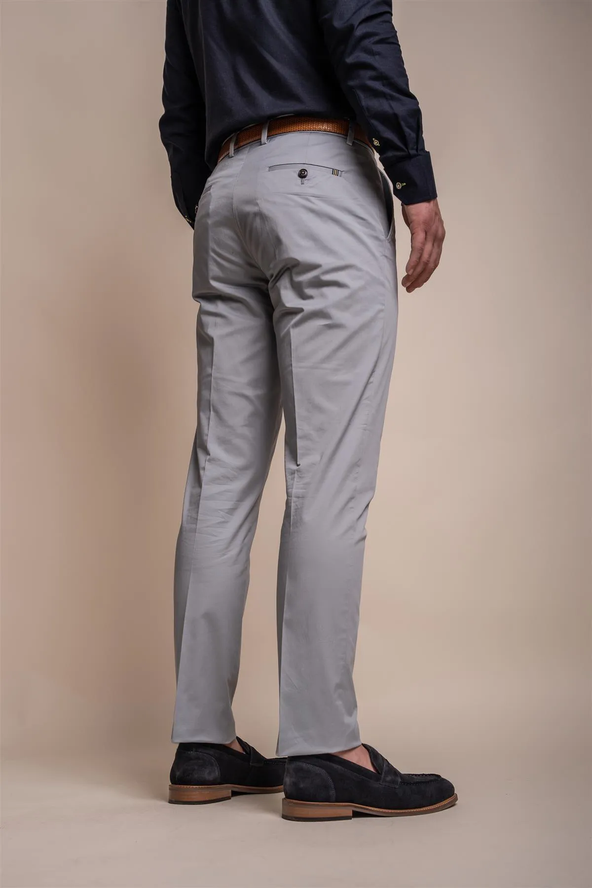 Mario Ice Blue Trousers sold by House of Cavani product image thumbnail 3