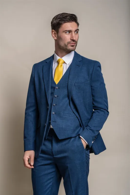 Miami Blue Slim Fit Blazer sold by House of Cavani