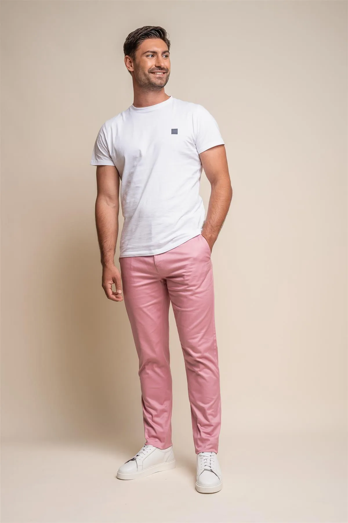 Dakota Mauve Chino sold by House of Cavani product image thumbnail 2