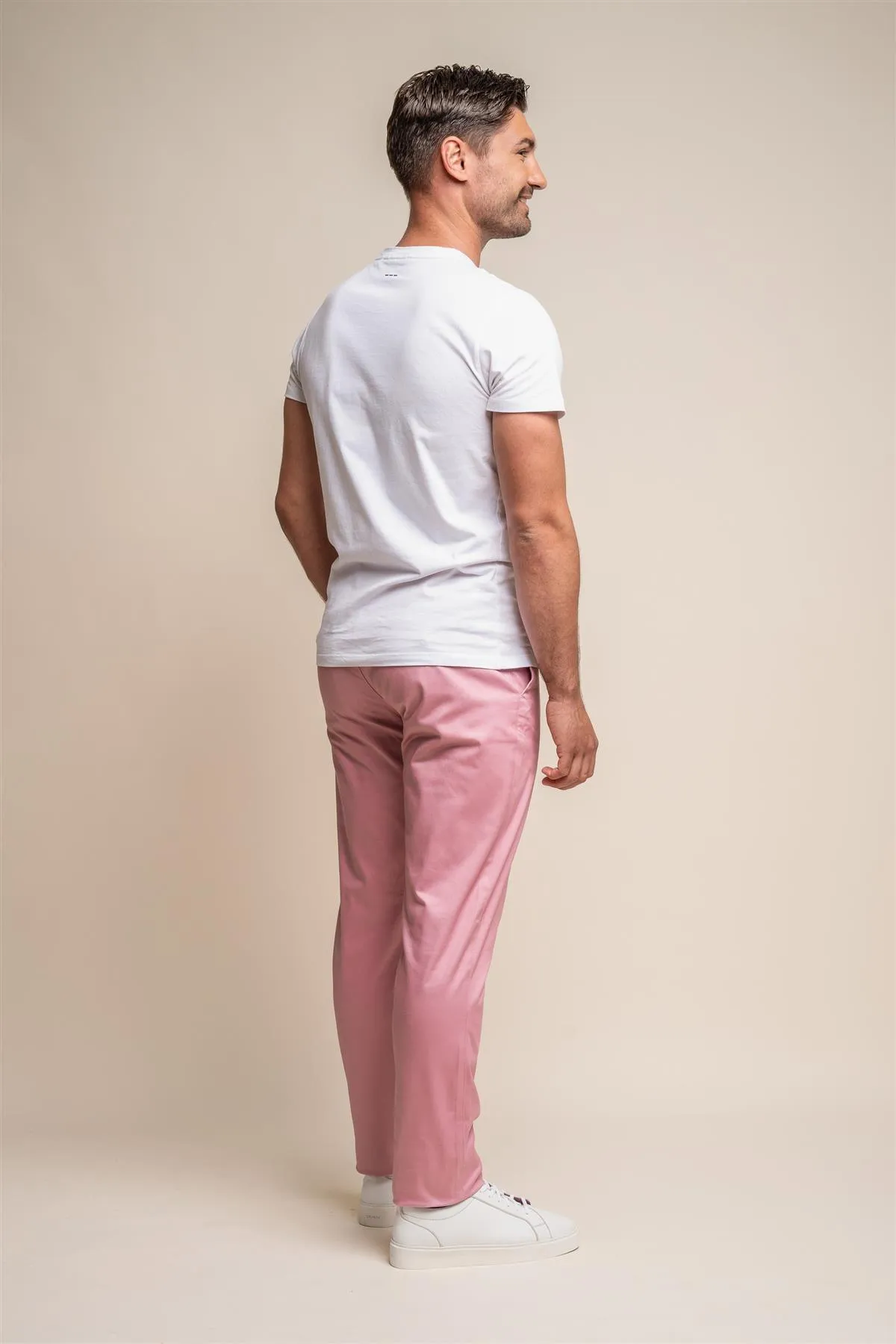 Dakota Mauve Chino sold by House of Cavani product image thumbnail 4