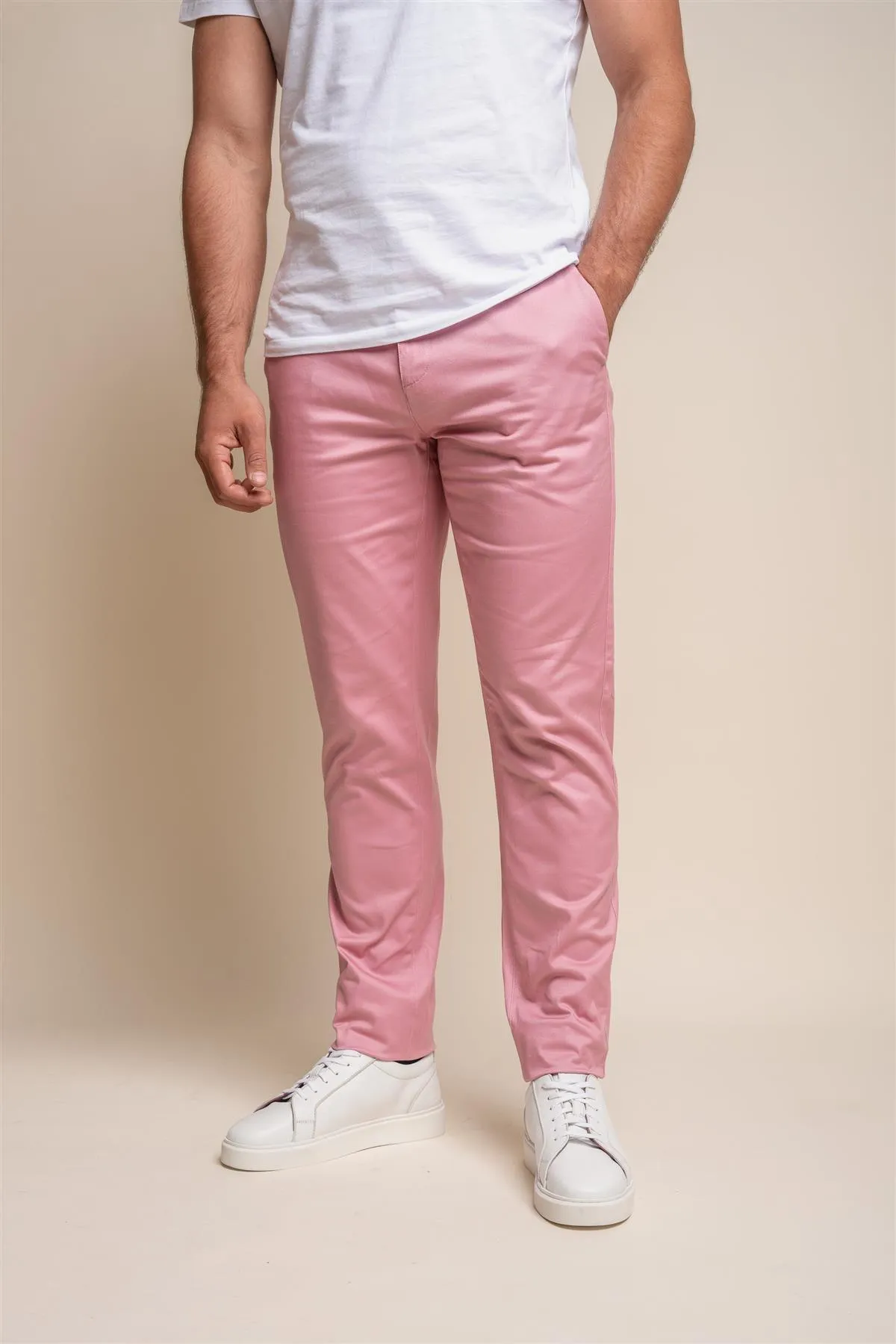 Dakota Mauve Chino sold by House of Cavani