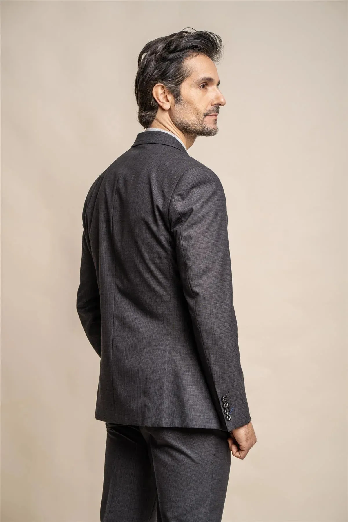 Seeba Graphite Three Piece Suit sold by House of Cavani product image thumbnail 3