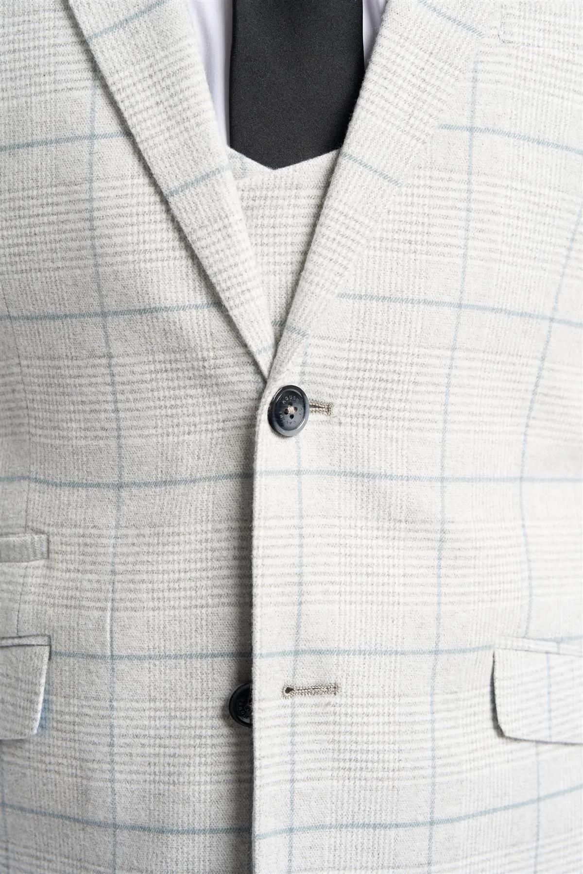 Radika Light Grey Blazer sold by House of Cavani product image thumbnail 5