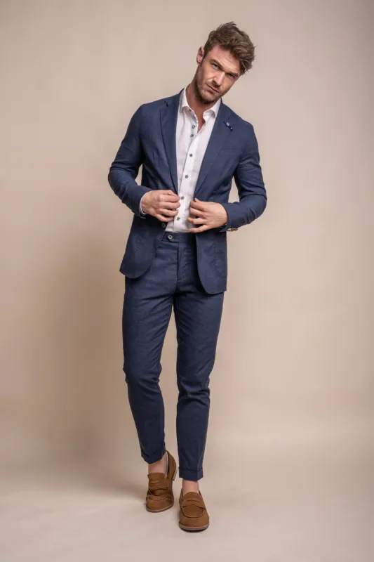 Alvari Navy Two Piece Suit sold by House of Cavani