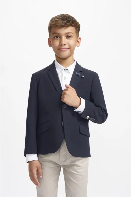 Boys Siren Navy Blazer sold by House of Cavani