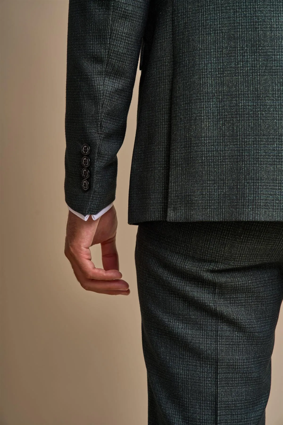 Caridi Olive Short Blazer sold by House of Cavani product image thumbnail 4