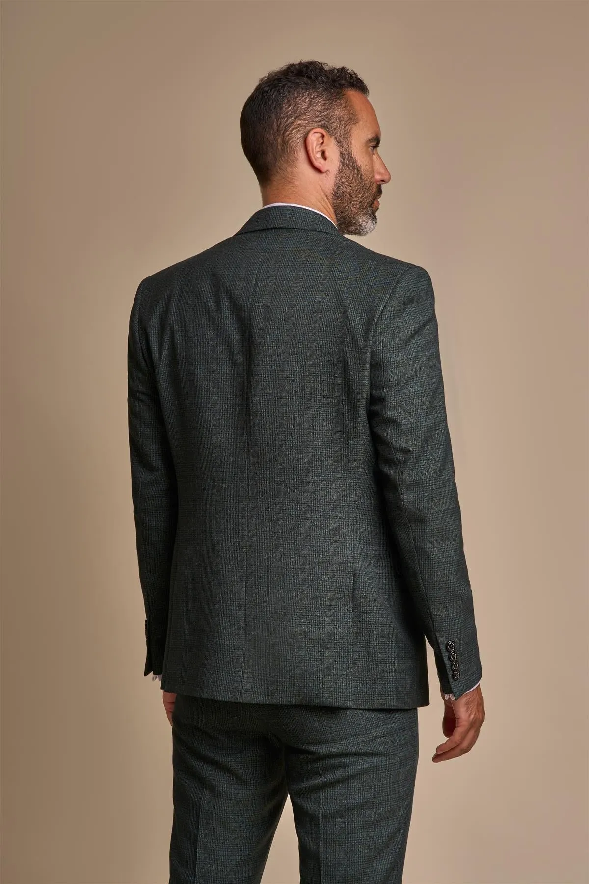 Caridi Olive Short Blazer sold by House of Cavani product image thumbnail 3