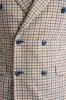 Sergio Beige Double Breasted Blazer sold by House of Cavani