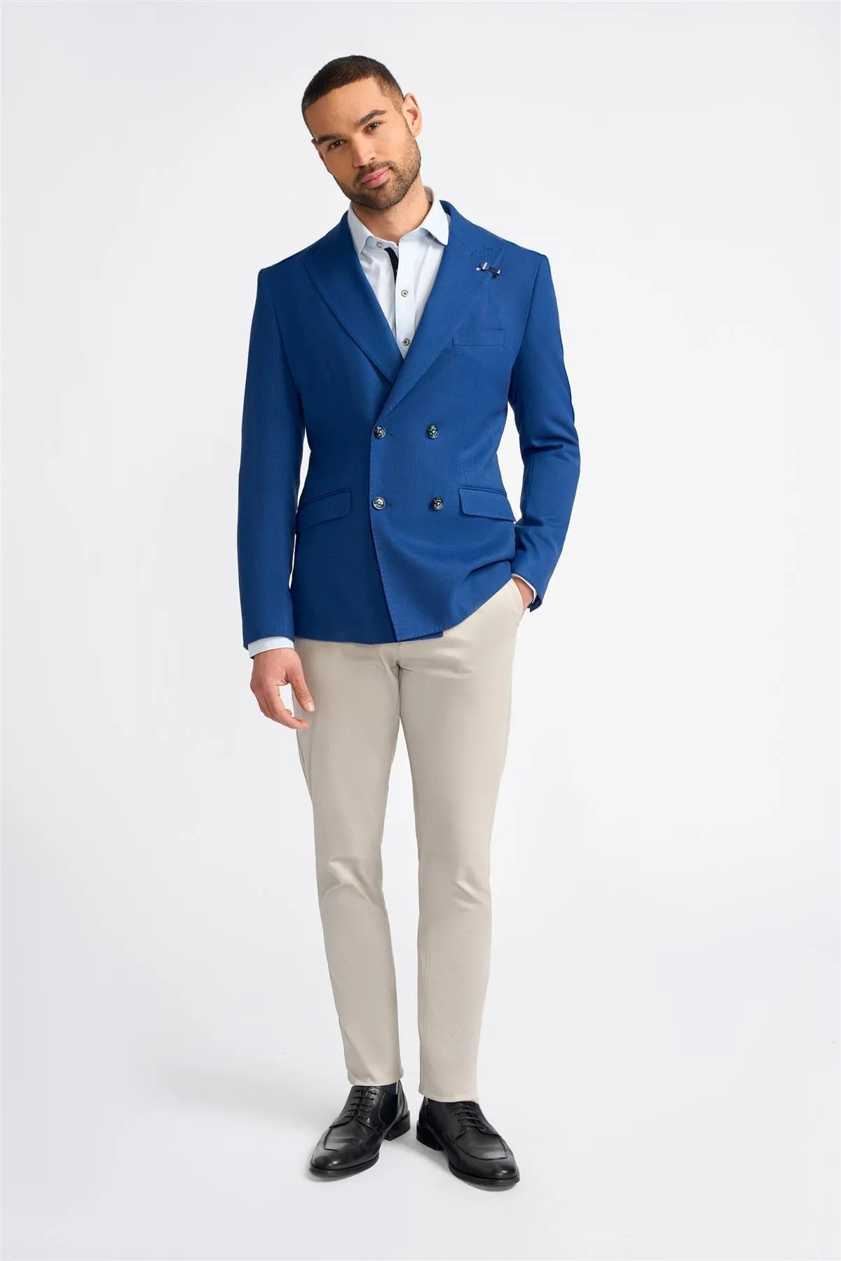 Romeo Electric Double Breasted Blazer sold by House of Cavani product image thumbnail 2