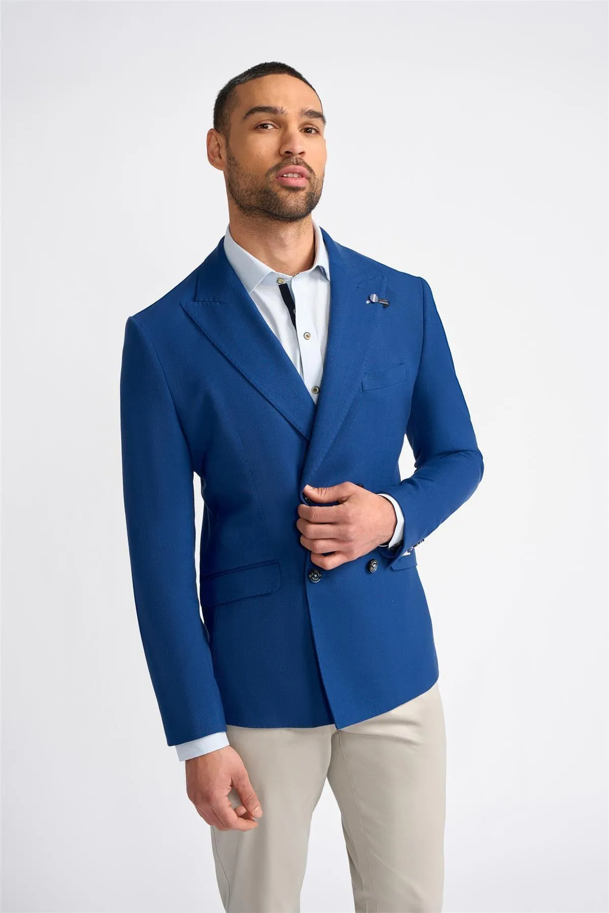 Romeo Electric Double Breasted Blazer sold by House of Cavani product image thumbnail 5