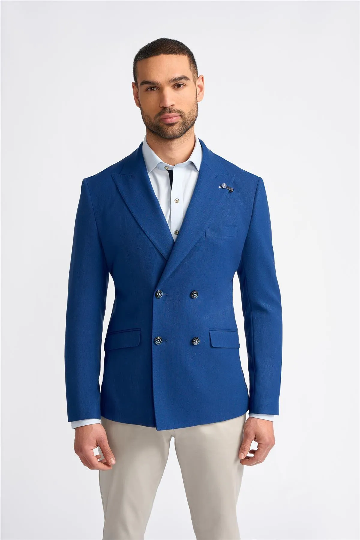 Romeo Electric Double Breasted Blazer sold by House of Cavani