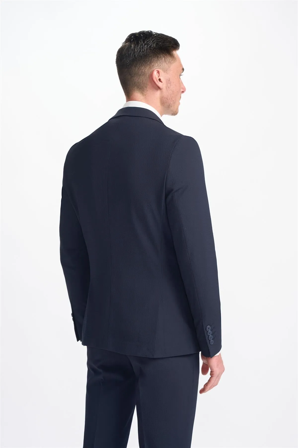 Siren Blazer Navy sold by House of Cavani product image thumbnail 3