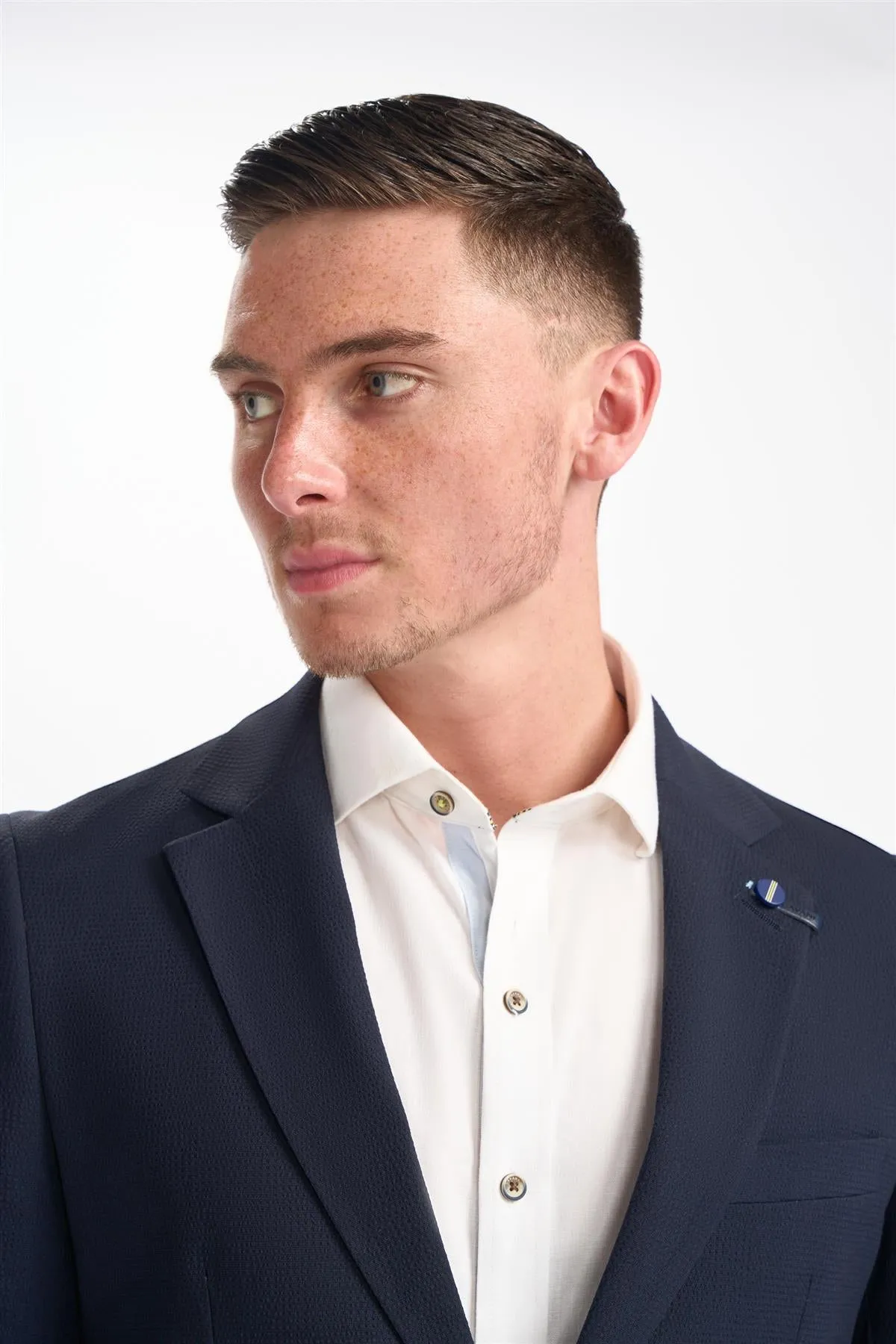 Siren Blazer Navy sold by House of Cavani product image thumbnail 5