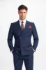 Bond Navy Double Breasted Two Piece Suit sold by House of Cavani