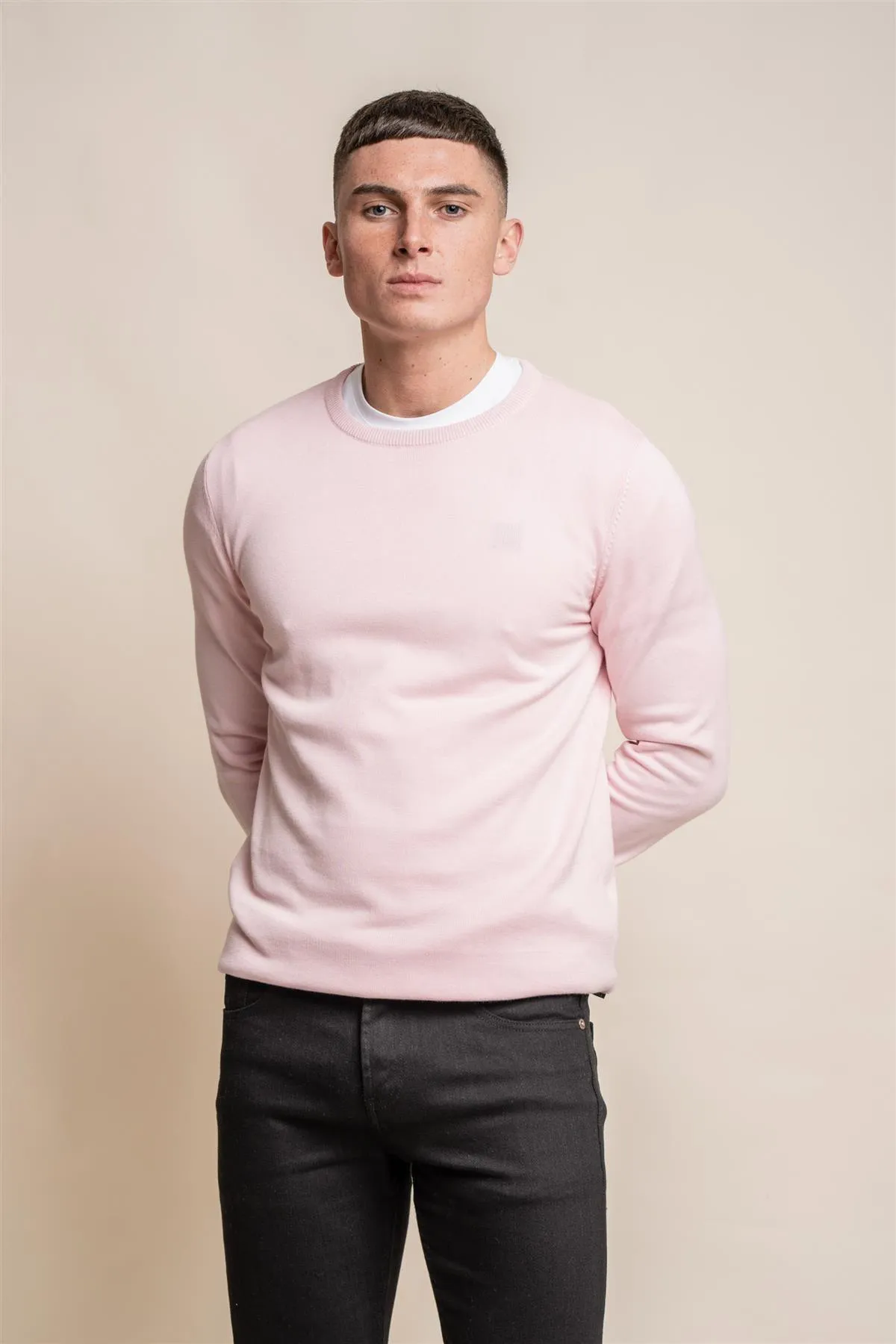 KN101 Crewneck Knit sold by House of Cavani