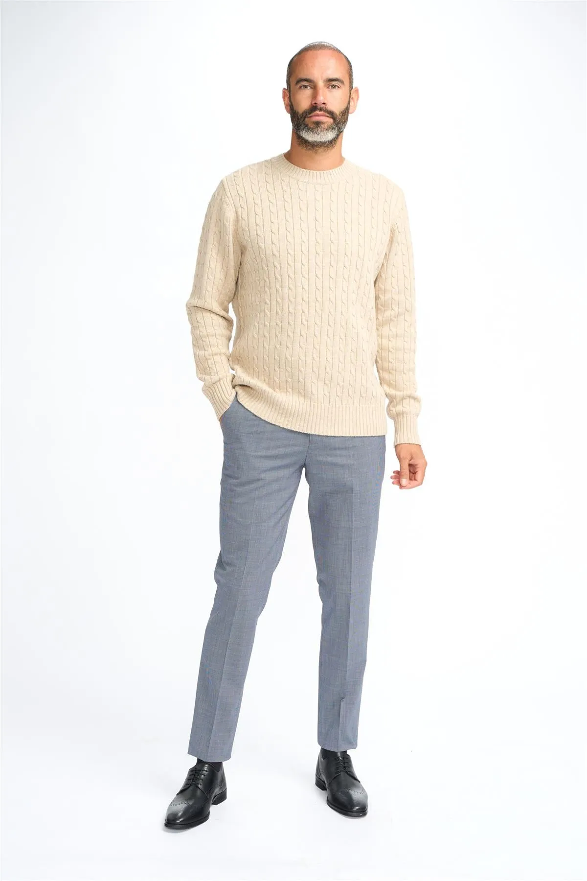 Foston Fawn Jumper sold by House of Cavani product image thumbnail 2