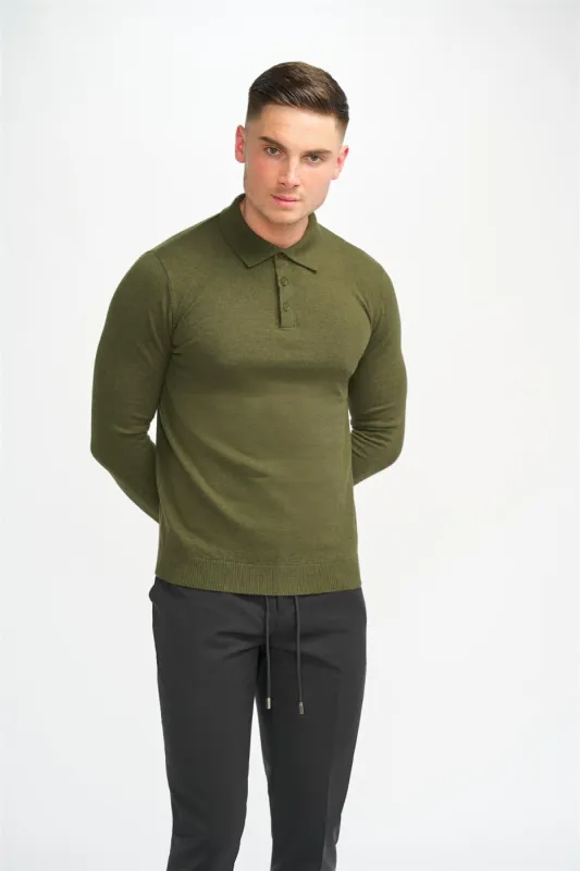Boom Olive Polo sold by House of Cavani