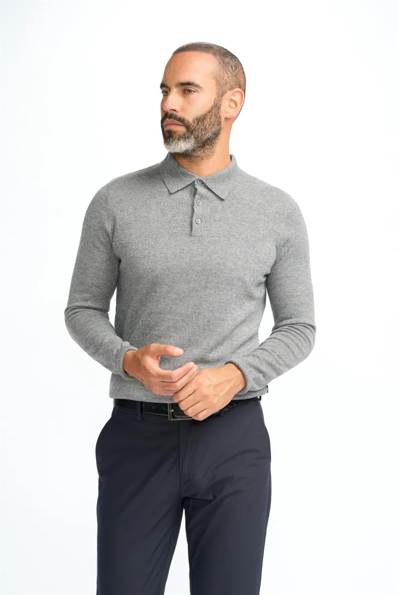 Boom Grey Polo sold by House of Cavani