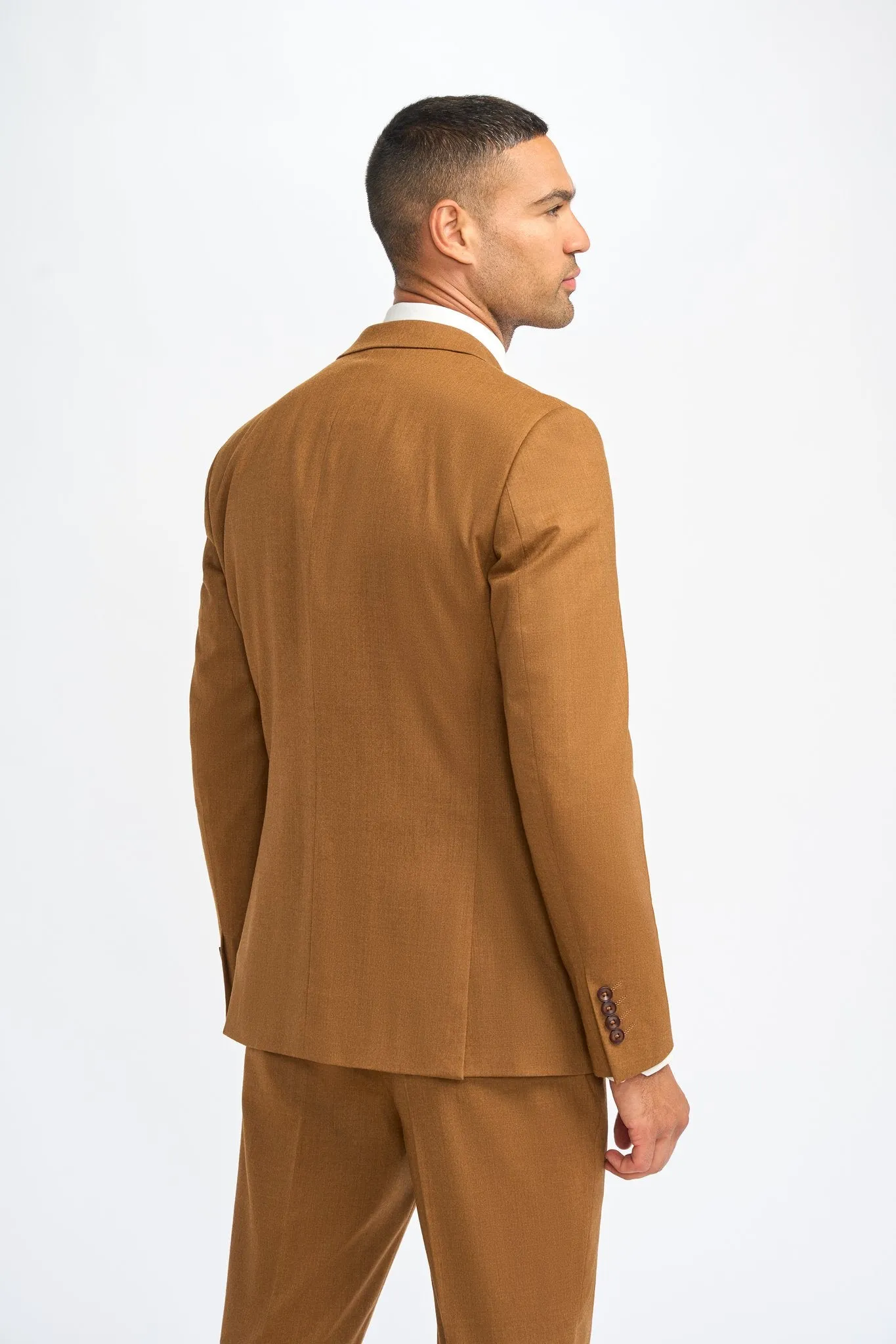 James Sierra Super 130s Wool Three Piece Suit sold by House of Cavani product image thumbnail 3