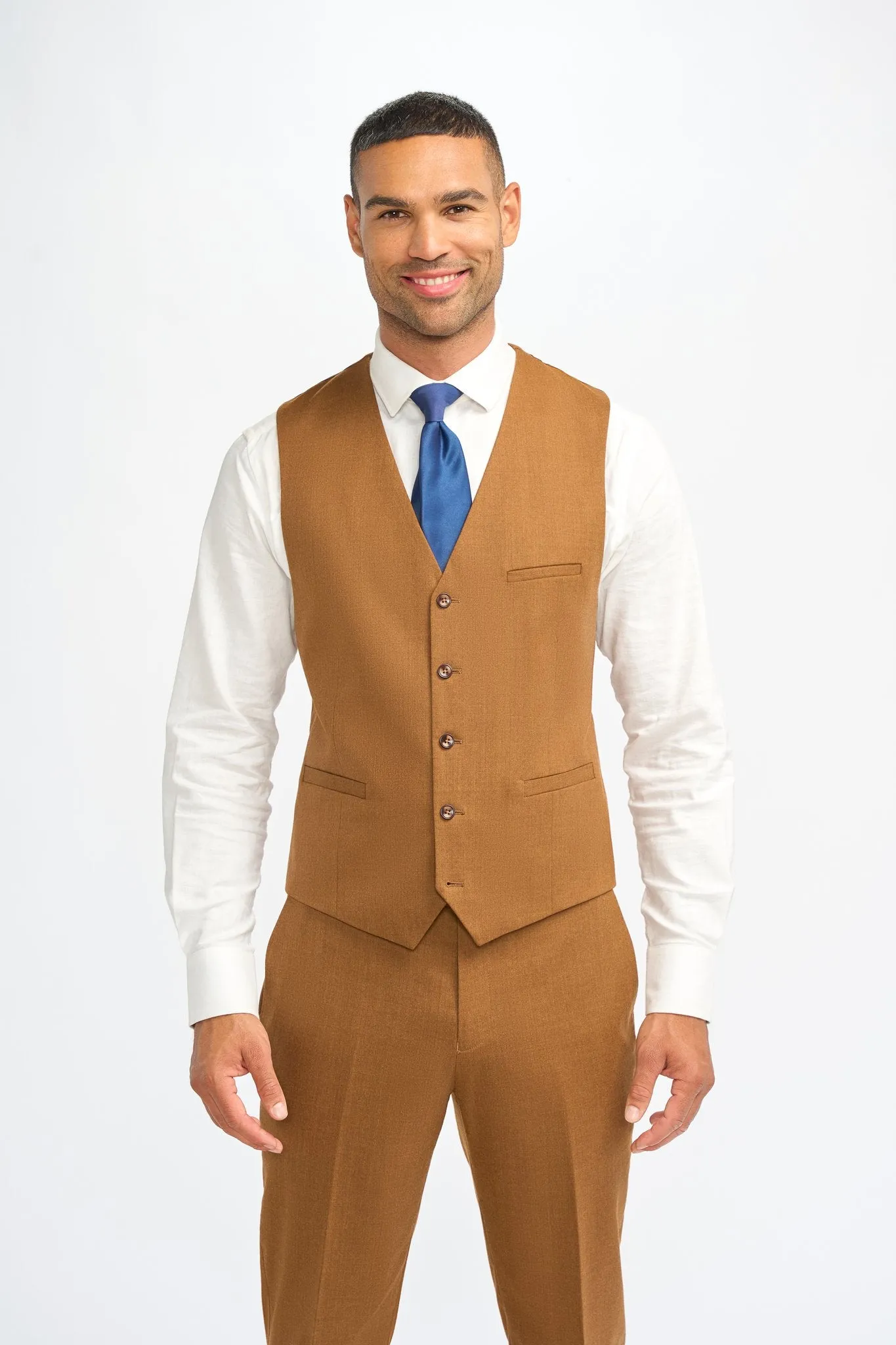 James Sierra Super 130s Wool Three Piece Suit sold by House of Cavani product image thumbnail 4