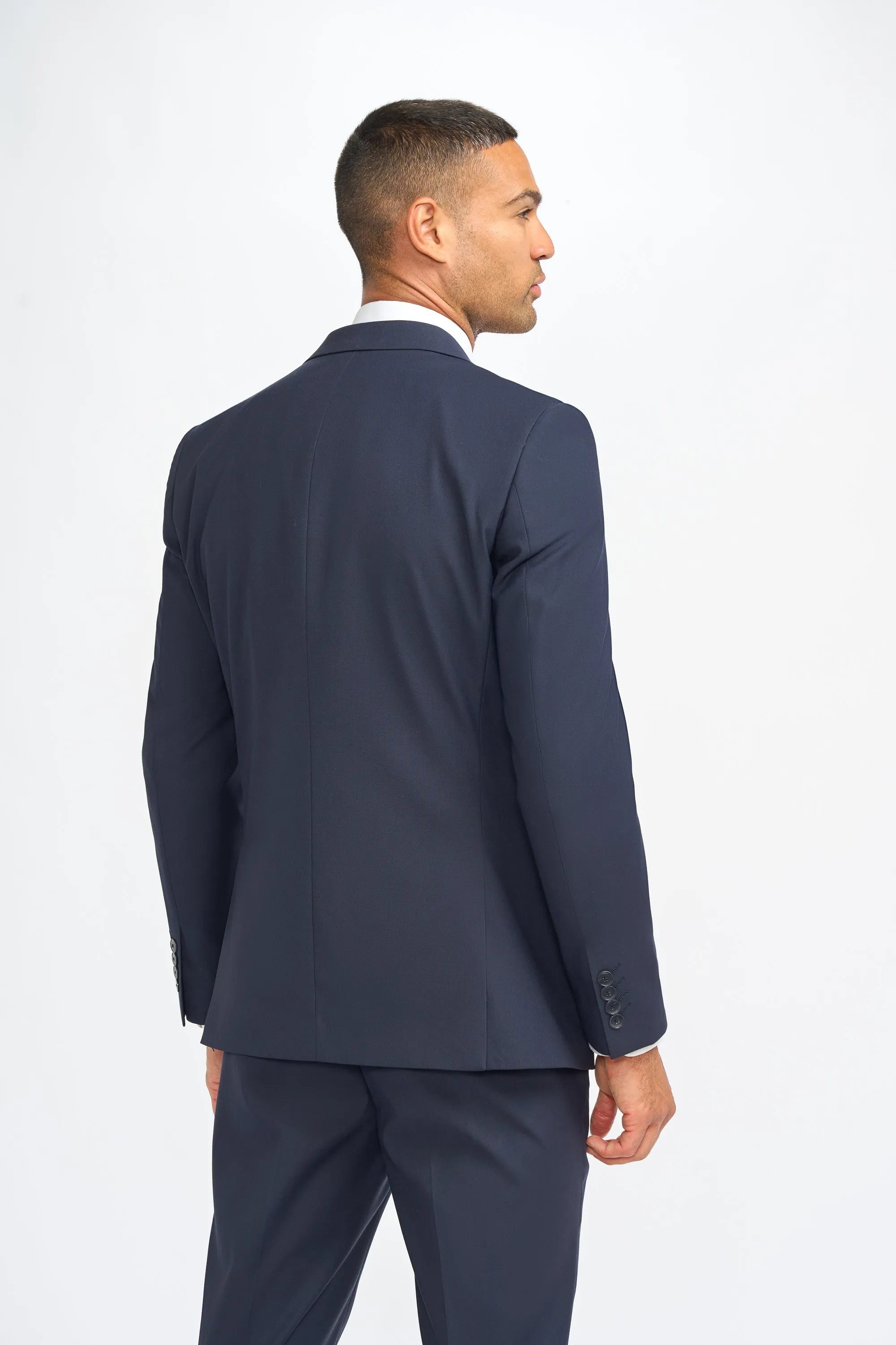 Malibu Navy Three Piece Suit sold by House of Cavani product image thumbnail 5