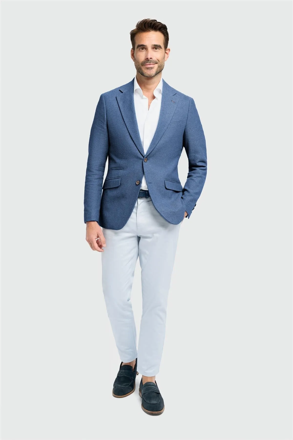 Felix Blue Blazer sold by House of Cavani product image thumbnail 2