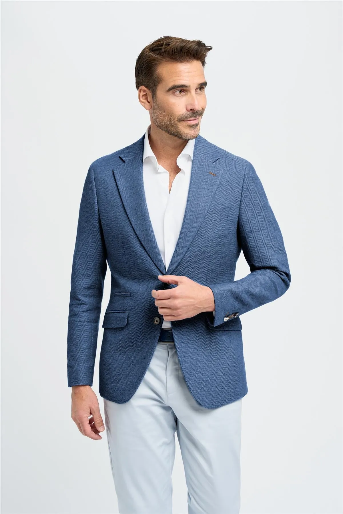 Felix Blue Blazer sold by House of Cavani