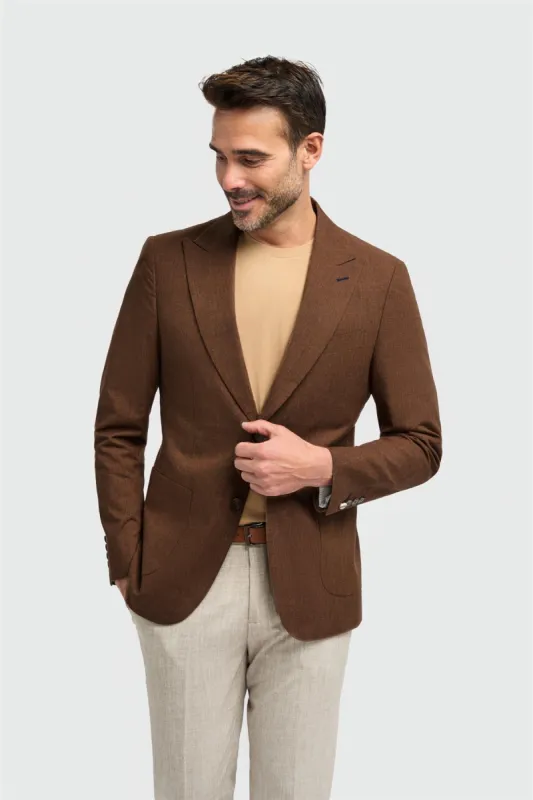 Edison Rust Blazer sold by House of Cavani